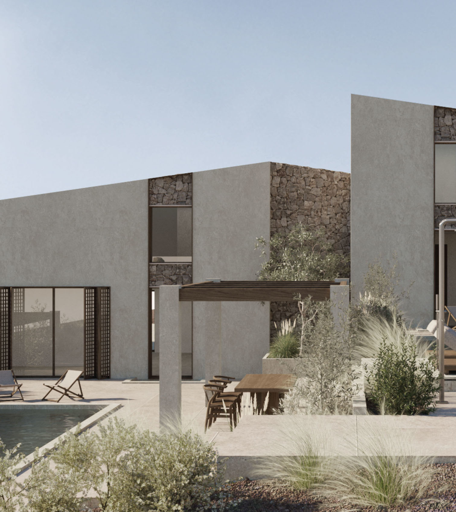 Nostos villa Exterior 