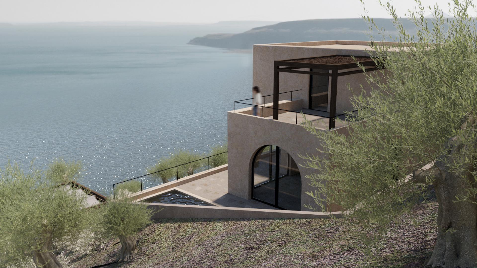 Ciel exterior and sea